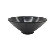 Kitchen Melamine Inc. LJB009 Bowl 9" Dia Black 36oz 6/24 KMI-LJB009