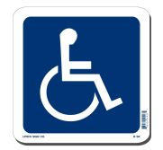 Lynch Signs R-94 Sign "Handicapped" LYNS-R-94