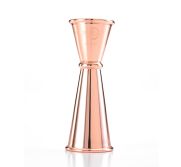 Mercer Culinary M37005CP Barfly Japanese Style Jigger, 1 & 2 Oz., Copper-Plated Finish MERCE-M37005CP