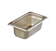 Thunder Group Food Pan 1/9 X 2-1/2" S /S 24 Gauge PAN-EC-1/9-2