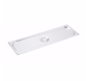 Thunder Group SPJL-HCS Steam Table Pan Cover, Half Long Size, Solid, 25 Gauge, Nsf PANLID-SS-L1/2S