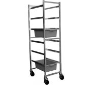 Gsw AAR-0618 Lug Cart 6-Pan (Knock-Down) RACK-LUG-6