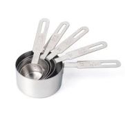 R.s.v.p. International DMC-8 Measuring Cup Set S/S 5pcs 2pu059 RSVP-DMC-8