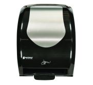 San Jamar T8370BKSS Summit Hybrid Classic Towel Dispenser, Black/Stainless Look SANJ-T8370BKSS