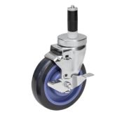 Gsw KS6112 Caster 5" with brake for shelving SHELF-CASTER-5B