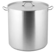 100 Stock Pot S/S 100 Qt, W/Cover STOCKPOT-SS-100