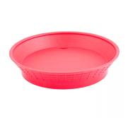 Tablecraft 157510R Platter Basket 10-1/2" Round-Red TABL-157510R