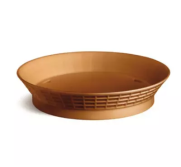 Tablecraft 157512TC Dinner Platter 12" Plastic Terra Cotta TABL-157512TC