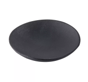 Tablecraft BAMDRBK2 Disposable Dish Round Black 2-1/2" (48-Pack) TABL-BAMDRBK2