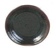 Thunder Group 1712TM Kyoto Plate 11-3/4" Tenmoku TARH-1712TM