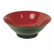 Thunder Group 5185JBR Noodle Bowl 8.5" Black/Red TARH-5185JBR