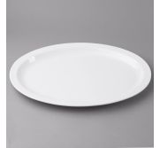 Thunder Group NS516W Platter 16" Oval White TARH-NS516W