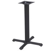 Mingja TB-C-22B Table Base "+" 22" X 22" TBBS-2222