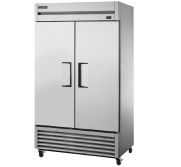 True T-43-HC Ref 2-Dr Solid Door 47``l, Hydrocarbon TRUE-T-43-HC