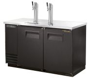 True TDD-2-HC Beer Dispenser Direct Draw (Blk) 59"L Hydrocb TRUE-TDD-2-HC