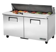 True TSSU-60-16-HC Cold Table 60" l 16-Pan, Hydrocarbon TRUE-TSSU-60-16-HC