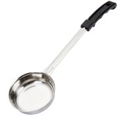 Gsw SP-S4 Spoon/Ladle 4 Oz. (Solid) W/Black Handle TSW-SP-S4