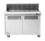 Turbo Air MST-48-18-N Cold Table 48.2" l Mega 18-Pan, NG Refrigerant TURA-MST-48-18-N