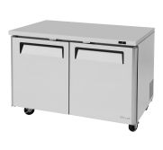 Turbo Air TURA-MUF-48-N2 Solid Doors Undercounter Freezer TURA-MUF-48-N