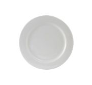 Tuxton China ALA-094 Plate 9-1/2'' Wide Rim White TUXT-ALA-094