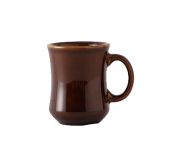 Tuxton China BAM-0806 Mug Caramel 24/Cs TUXT-BAM-0806