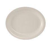 Tuxton China TNR-012 Oval Platter 9-1/2'' TUXT-TNR-012