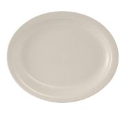 Tuxton China TNR-013 Oval Platter 11.5'' TUXT-TNR-013