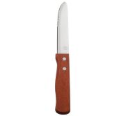 WINCO KB-15W Steak Knife-Wood Handle WINC-KB-15W