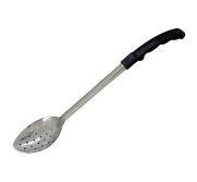 WINCO BHPP-15 Spoon 15" Perf Basting Black Handle WINC-BHPP-15