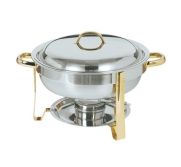 Winco 202 Chafing Dish Oval 6qt WINC-202