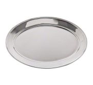 WINCO OPL-18 Platter 18" X 12" S/S Oval WINC-OPL-18