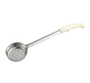 Update International SPPF-3 Spoon/Ladle 3 Oz Perf-Ivory Handle UPDA-SPPF-3