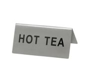 Update International TS-HTE Tent Sign "Hot Tea" S/S UPDA-TS-HTE
