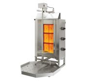 Eurodip VGB3 Vertical Broiler (Gyro) 3 X Double burners Convertible Gas EURO-VGB3