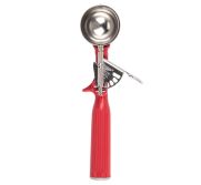 Vollrath 47145 Disher #24 1-1/3oz Red VOLL-47145