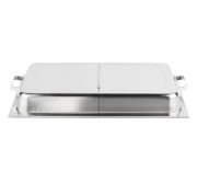 Vollrath 77400 Cover (Full) S/S Hinged Dome 2pu032 VOLL-77400