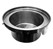 Gsw PT-2319 S/S Water Pot Outside: 23-5/8" Dia, Inside: 19" Dia WATER-POT-19