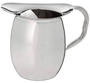 Winco WPB-2 Bell Water Pitcher 2qt S/S WINC-WPB-2
