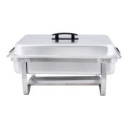 CHAFER-ECOFULL 8 qt. Full Size Chafer with Stand CHAFER-ECOFULL