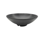 Kitchen Melamine Inc. WT5092 Bowl 10-1/4" Dia 52oz Black 6/24 KMI-WT5092