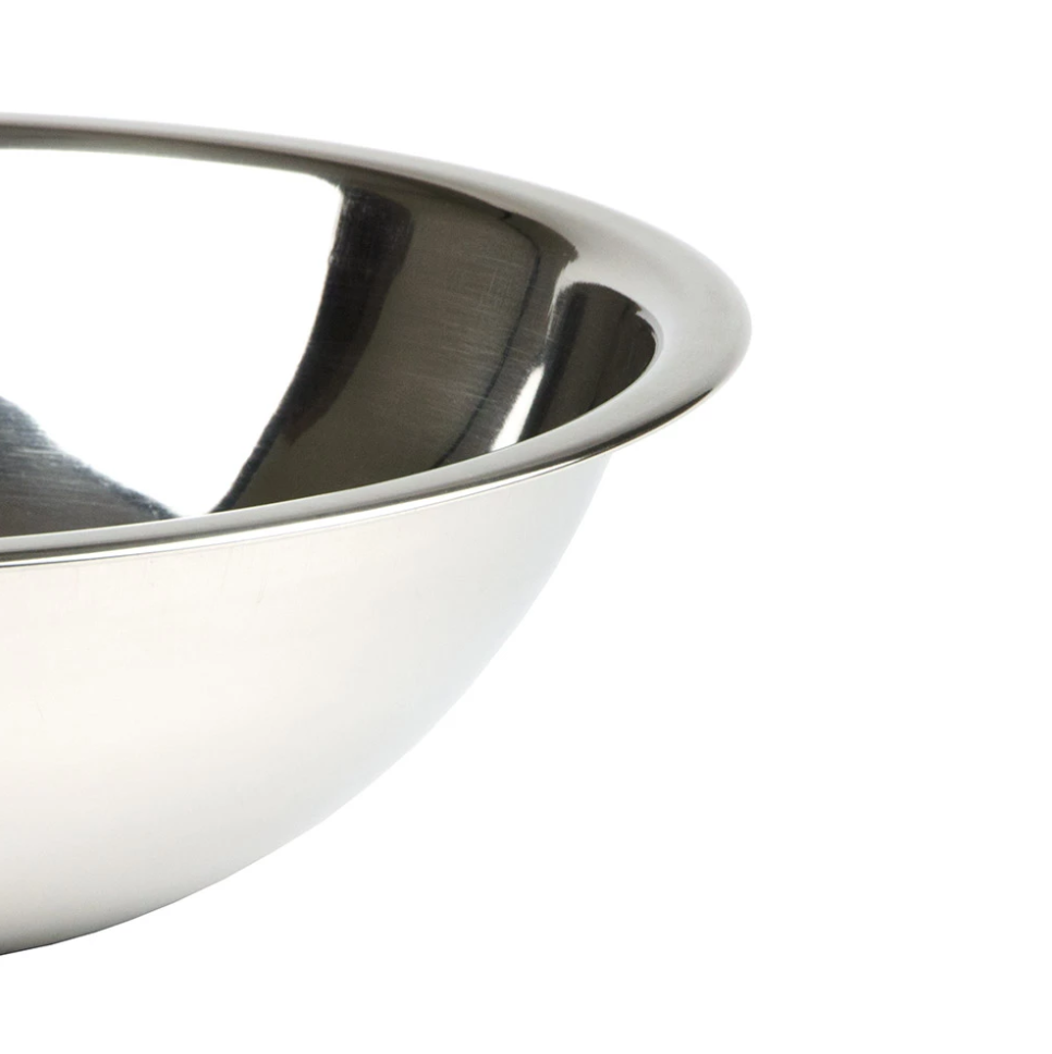  Winco Heavy-Duty Mixing Bowl, 4-Quart, Medium, Stainless Steel  : Home & Kitchen